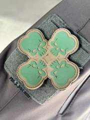 Шеврон/патч гумовий ПВХ Клевер