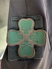 Шеврон/патч гумовий ПВХ Клевер