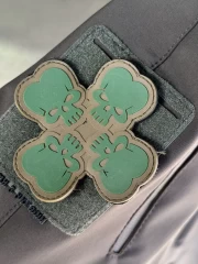 Шеврон/патч гумовий ПВХ Клевер