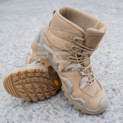 Ботинки тактические Single Swords на мембране GoreTex койот