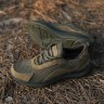 Кросівки жіночі літні Urban N-32 замша зелена підошва хакі (розмір 36-39) 36 36