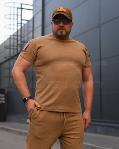 Футболка тактична літня Zara Комбат койот 42 42