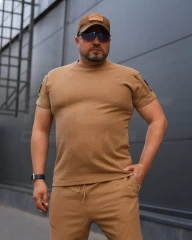 Футболка тактична літня Zara Комбат койот