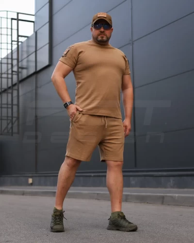 Футболка тактична літня Zara Комбат койот 42 42