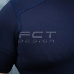 Футболка тактична джерсі стрейч темно-синя