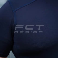 Футболка тактическая джерси стрейч темно-синяя