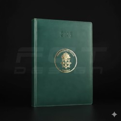 Блокнот щоденник НГУ А4 зелений із тисненням датований на 2026 рік