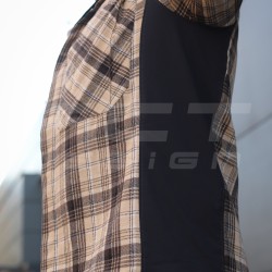 Тактическая милитари Рубашка FCT зимняя утепленная в клетку Койот флис подкладка (25 номер)