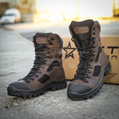 Берці тактичні Stalker кордура мембрана GoreTex коричневі