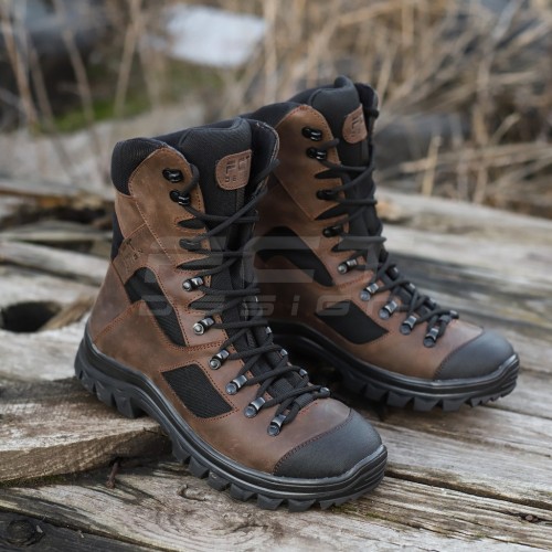 Берці тактичні Stalker кордура мембрана GoreTex коричневі 39 39
