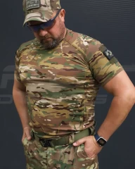 Футболка тактична джерсі стрейч мультикам