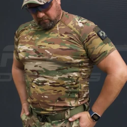 Футболка тактическая джерси стрейч мультикам