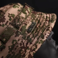 Панама тактична Софтшелл демісезонна з велкро панеллю Хижак піксель G-0822