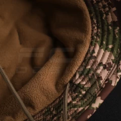 Панама тактична Софтшелл демісезонна з велкро панеллю Хижак піксель G-0822