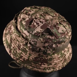 Панама тактическая Софтшелл демисезонная с велкро панелью Хищник пиксель G-0822