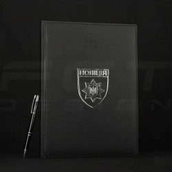 Блокнот щоденник Поліція А4 з тисненням датований на 2026 рік