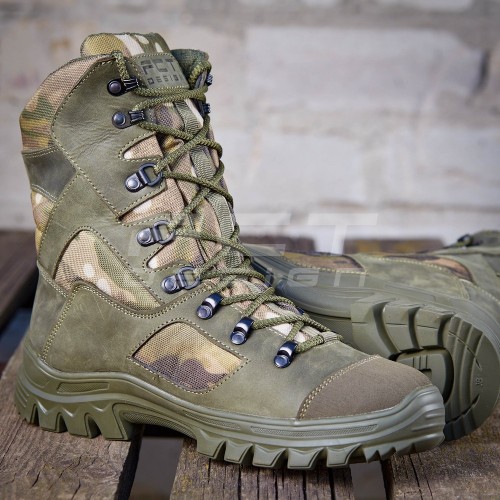 Берці тактичні Stalker кордура мембрана GoreTex мультикам 39 39