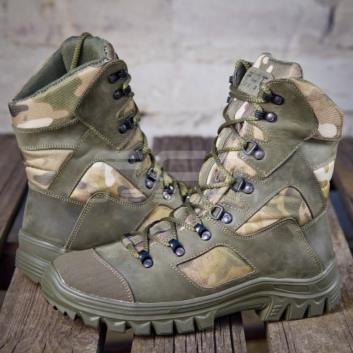 Берці тактичні Stalker кордура мембрана GoreTex мультикам 39 39