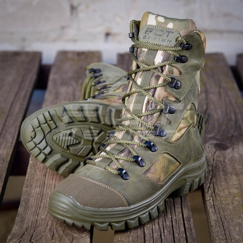 Берці тактичні Stalker кордура мембрана GoreTex мультикам 39 39