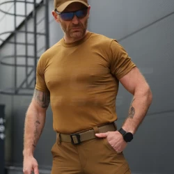 Футболка хлопок летний койот