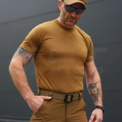 Футболка хлопок летний койот