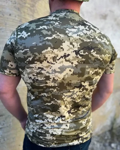 Футболка тактична джерсі стрейч піксель ЗСУ 44 44