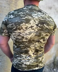 Футболка тактична джерсі стрейч піксель ЗСУ