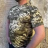 Футболка тактична джерсі стрейч піксель ЗСУ 44 44