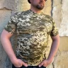 Футболка тактична джерсі стрейч піксель ЗСУ 44 44