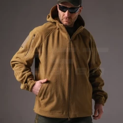 Куртка Хантер флисовая на мембране непромокаемая койот