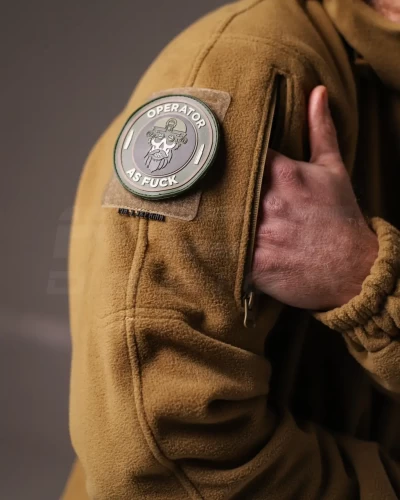 Куртка Хантер флісова на мембрані непромокаюча койот 40-42/3 40-42/3