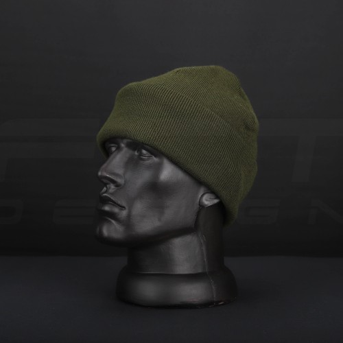 Шапка в'язана Акріл хакі 56 56