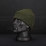 Шапка в'язана Акріл хакі 56 56