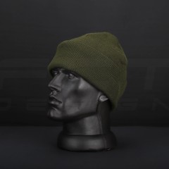 Шапка в'язана Акріл хакі