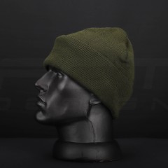 Шапка в'язана Акріл хакі