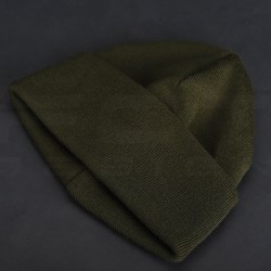 Шапка в'язана Акріл хакі