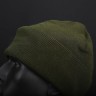 Шапка в'язана Акріл хакі 56 56