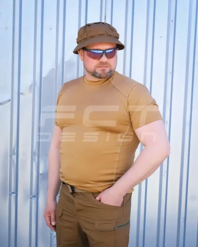 Футболка тактична джерсі стрейч койот 44 44