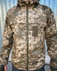 Куртка тактична Хантер дюспо на флісі Піксель ЗСУ