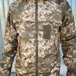 Куртка тактическая Хантер дюспо на флисе Пиксель ВСУ