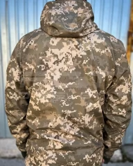 Куртка тактична Хантер дюспо на флісі Піксель ЗСУ