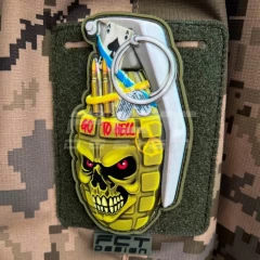 Шеврон/патч гумовий ПВХ Граната