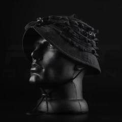 Панама тактична Хантер ріп-стоп з регулятором Чорна