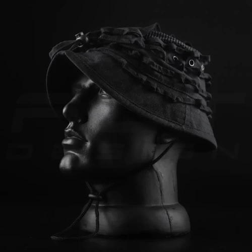 Панама тактична Хантер ріп-стоп з регулятором Чорна 56 56