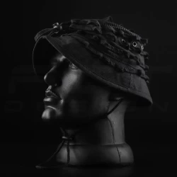 Панама тактична Хантер ріп-стоп з регулятором Чорна