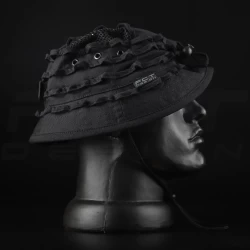 Панама тактична Хантер ріп-стоп з регулятором Чорна