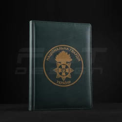 Блокнот дневник НГУ с нанесением А5 хаки