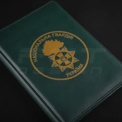 Блокнот щоденник НГУ з нанесенням А5 хакі