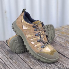 Кросівки жіночі тактичні демісезонні Вікінг зі вставками мультикам койот