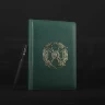 Блокнот щоденник ЗСУ хакі А5 з тисненням золото 14,8 х21 см 14,8 х21 см